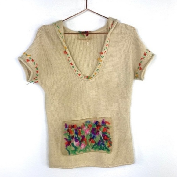 Free People Sweaters - FREE PEOPLE Sleeveless Hoodie with Festive Pocket